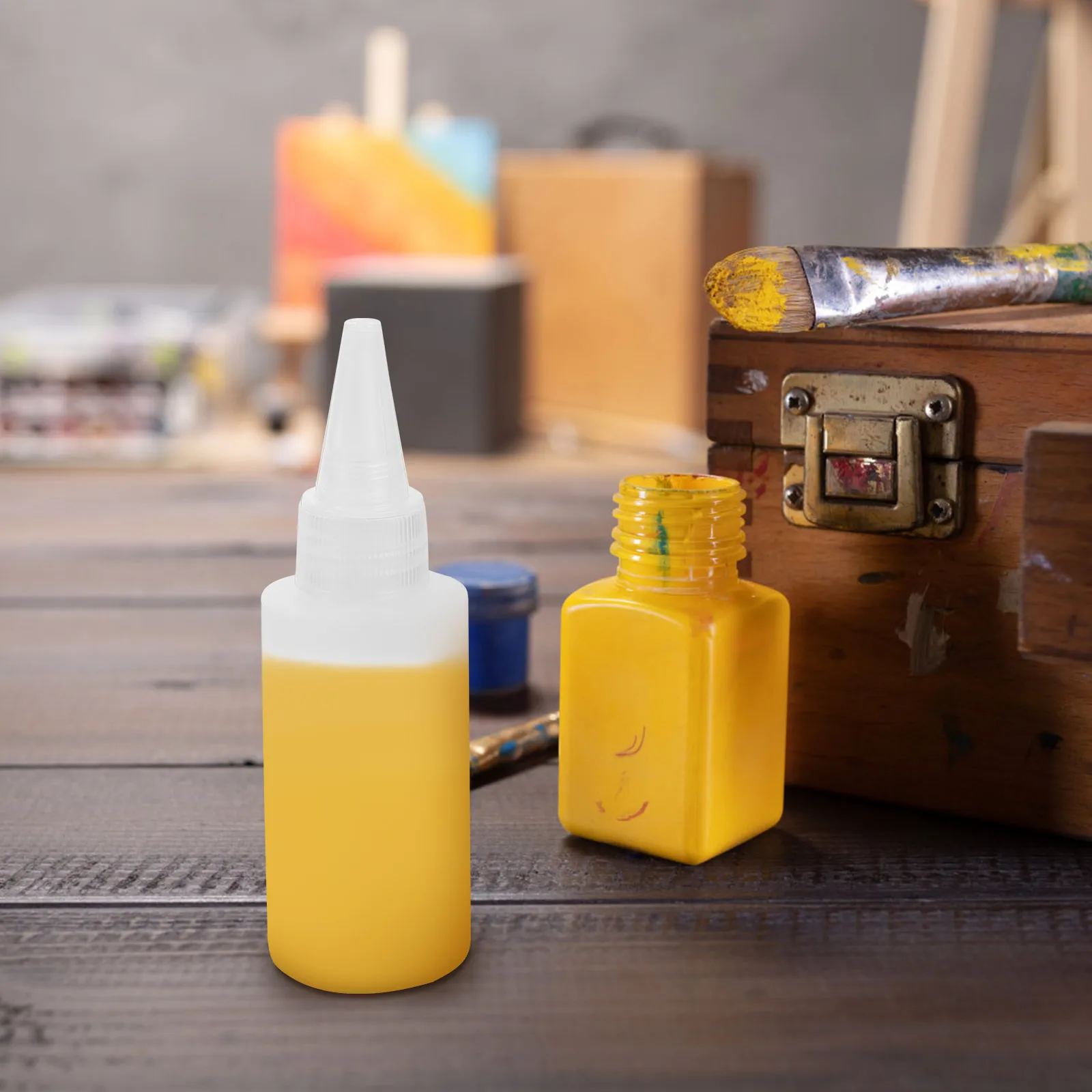 100pcs Plastic Squeeze Bottles Empty Refillable Durable Dispenser Translucent Pigment Ink Portable Craft Sewing
100pcs Plastic Squeeze Bottles Empty Refillable Durable Dispenser Translucent Pigment Ink Portable Craft Sewing