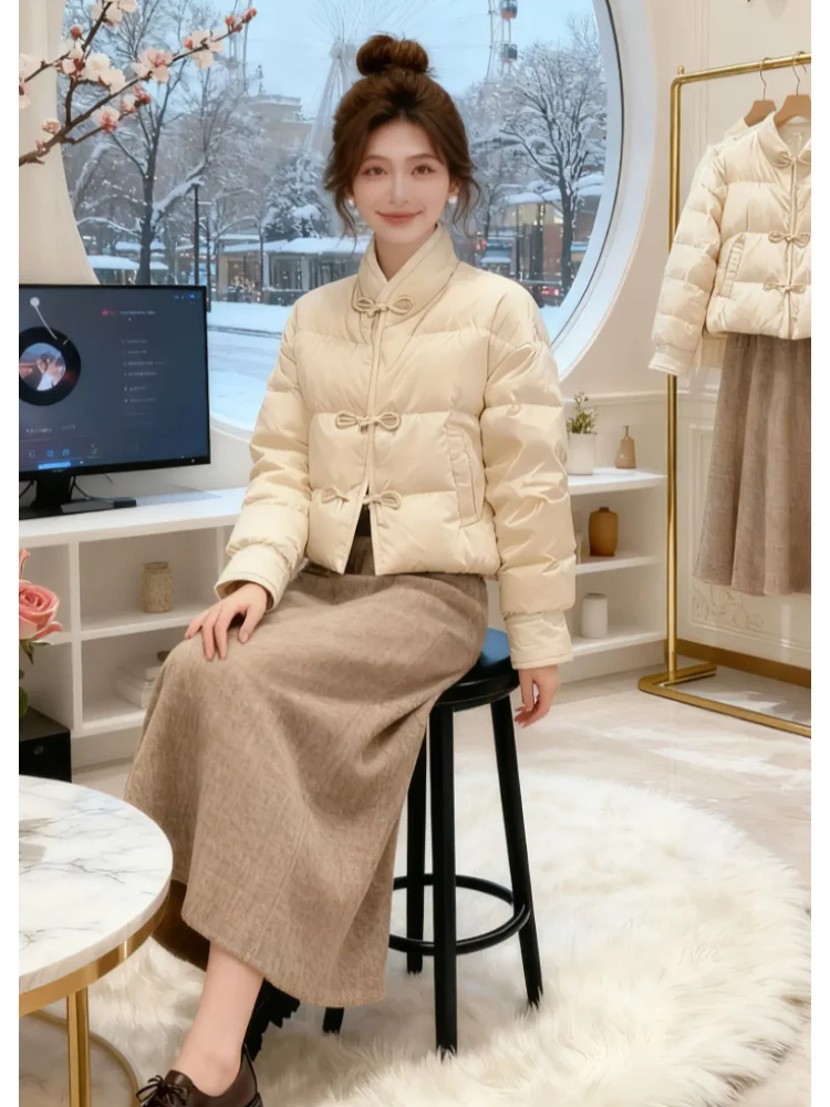 Ele National Sle Cotton Jaet with Button Design Winter Collection Simple High-End Winter Faion Korean Loose Fit
Ele National Sle Cotton Jaet with Button Design Winter Collection Simple High-End Winter Faion Korean Loose Fit