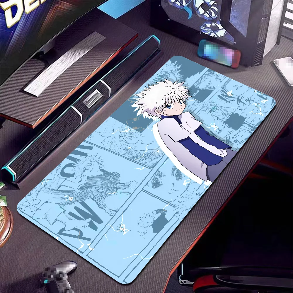 H-Hunter X HunterS Anime Mousepad Large Anti-Slip Mouse Pad Stitched Edges Mat Durable Desk Laptop Gaming Keyboard Pad XXL
H-Hunter X HunterS Anime Mousepad Large Anti-Slip Mouse Pad Stitched Edges Mat Durable Desk Laptop Gaming Keyboard Pad XXL