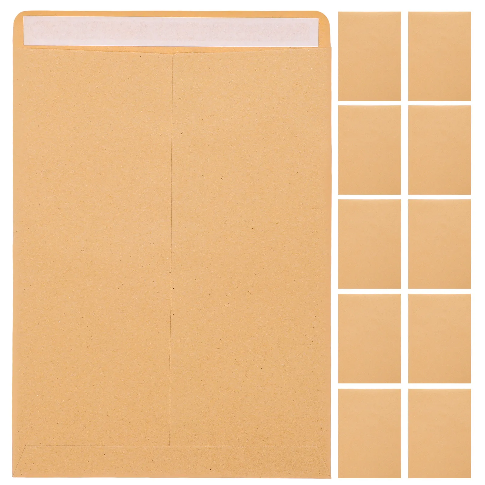 50Pcs Kraft Paper Envelopes Light and Sturdy Storage Envelopes for Letters Message Cards Stationery Envelope for Letters
50Pcs Kraft Paper Envelopes Light and Sturdy Storage Envelopes for Letters Message Cards Stationery Envelope for Letters