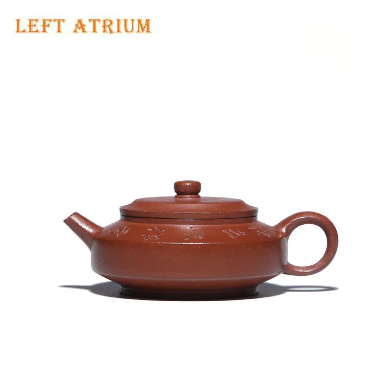 180ml Traditional Yixing Purple Clay Teapots Handmade Weekly Count Pot Raw Ore Red Downhill Mud Kettle With Infuser Zisha Teaset
180ml Traditional Yixing Purple Clay Teapots Handmade Weekly Count Pot Raw Ore Red Downhill Mud Kettle With Infuser Zisha Teaset