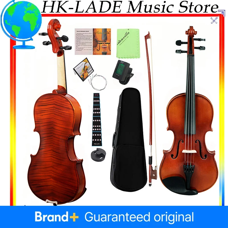 Набор акустических скрипок Astonvilla, многоразмерная скрипка из цельного дерева с футляром и смычком для начинающих, полный размер 1/8 1/4 1/2 3/4 4/4
Набор акустических скрипок Astonvilla, многоразмерная скрипка из цельного дерева с футляром и смычком для начинающих, полный размер 1/8 1/4 1/2 3/4 4/4