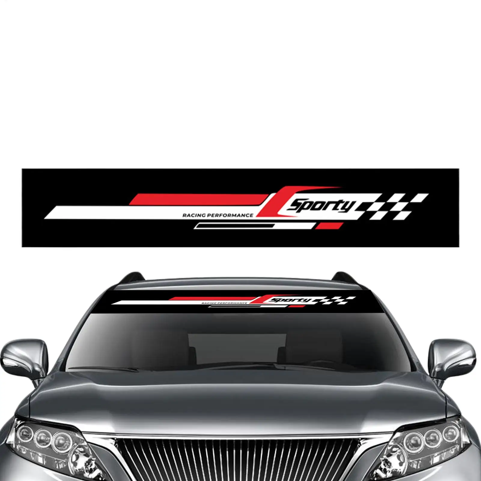 Car Front Trunk Windshield Sticker Long-Lasting Front Windshield Decals Adhesive Weatherproof Banner Sticker Car Decal Supplies
Car Front Trunk Windshield Sticker Long-Lasting Front Windshield Decals Adhesive Weatherproof Banner Sticker Car Decal Supplies