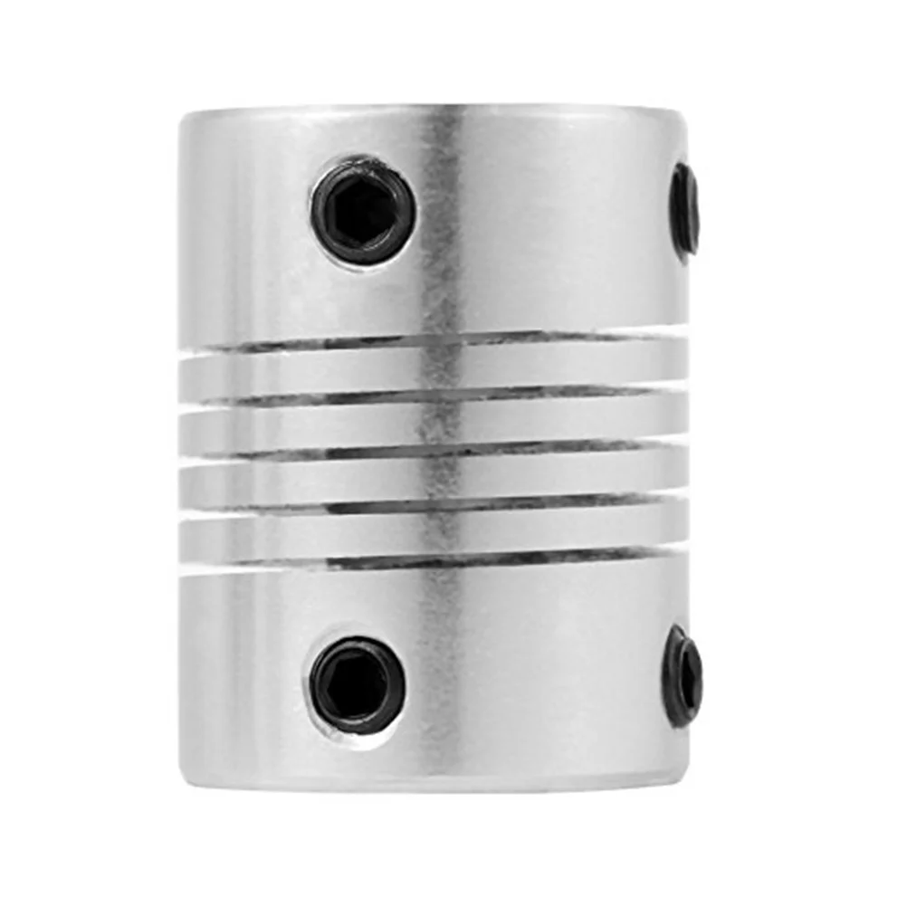 4Pcs Flexible Aluminum Shaft Couplings Motor Shaft Coupler 5mm to 8mm Compatible with Stepper Motor Reprap 3D Printer Cnc
4Pcs Flexible Aluminum Shaft Couplings Motor Shaft Coupler 5mm to 8mm Compatible with Stepper Motor Reprap 3D Printer Cnc