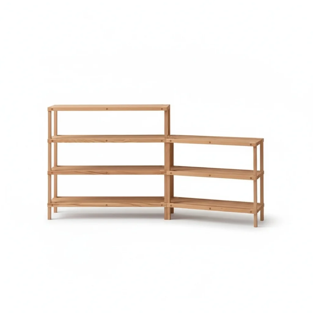 Red Oak Shoe Cabinet, Solid Wood Rack, Multi-Tier Shoe Organizer, Space-Saving, Minimalist Entryway Furniture
Red Oak Shoe Cabinet, Solid Wood Rack, Multi-Tier Shoe Organizer, Space-Saving, Minimalist Entryway Furniture