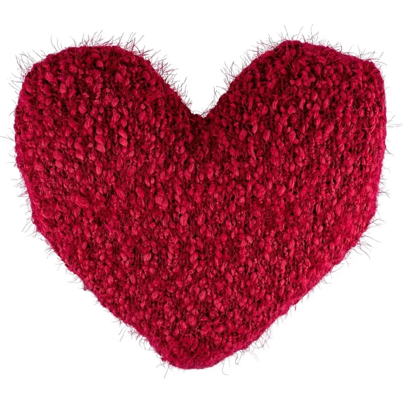 Giving Heart Cranberry Red 10 X 11 Cotton Weighted Plush Decorative Throw Pillow
Giving Heart Cranberry Red 10 X 11 Cotton Weighted Plush Decorative Throw Pillow