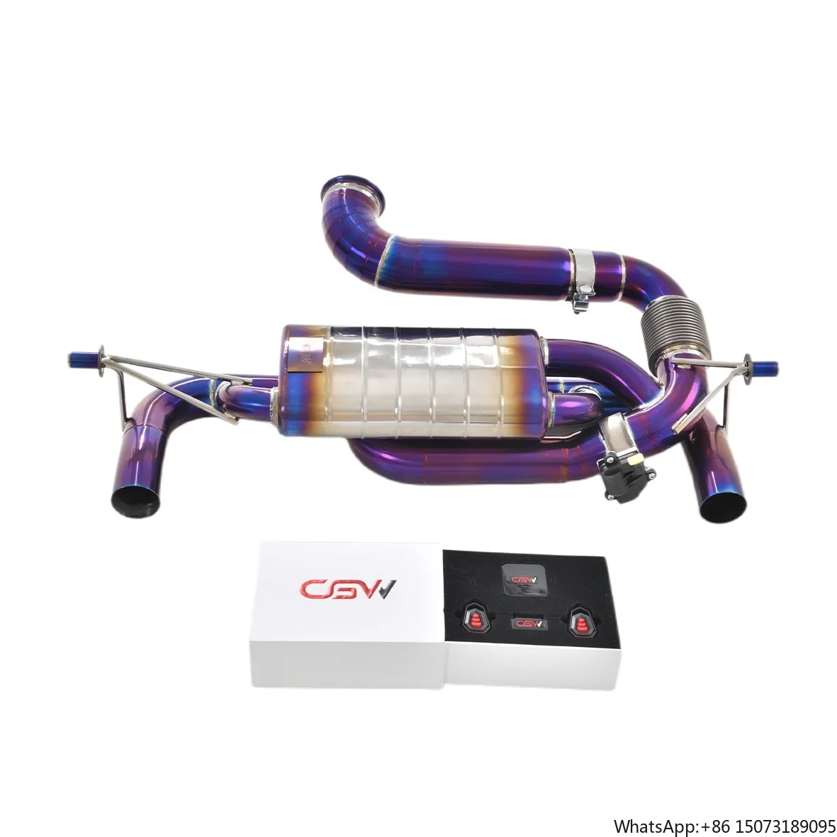 CGW High Performance Easy Installation Automobile Purple Burnt Titanium Catback Exhaust Pipes for Lotus EMIRA 2.0T
CGW High Performance Easy Installation Automobile Purple Burnt Titanium Catback Exhaust Pipes for Lotus EMIRA 2.0T