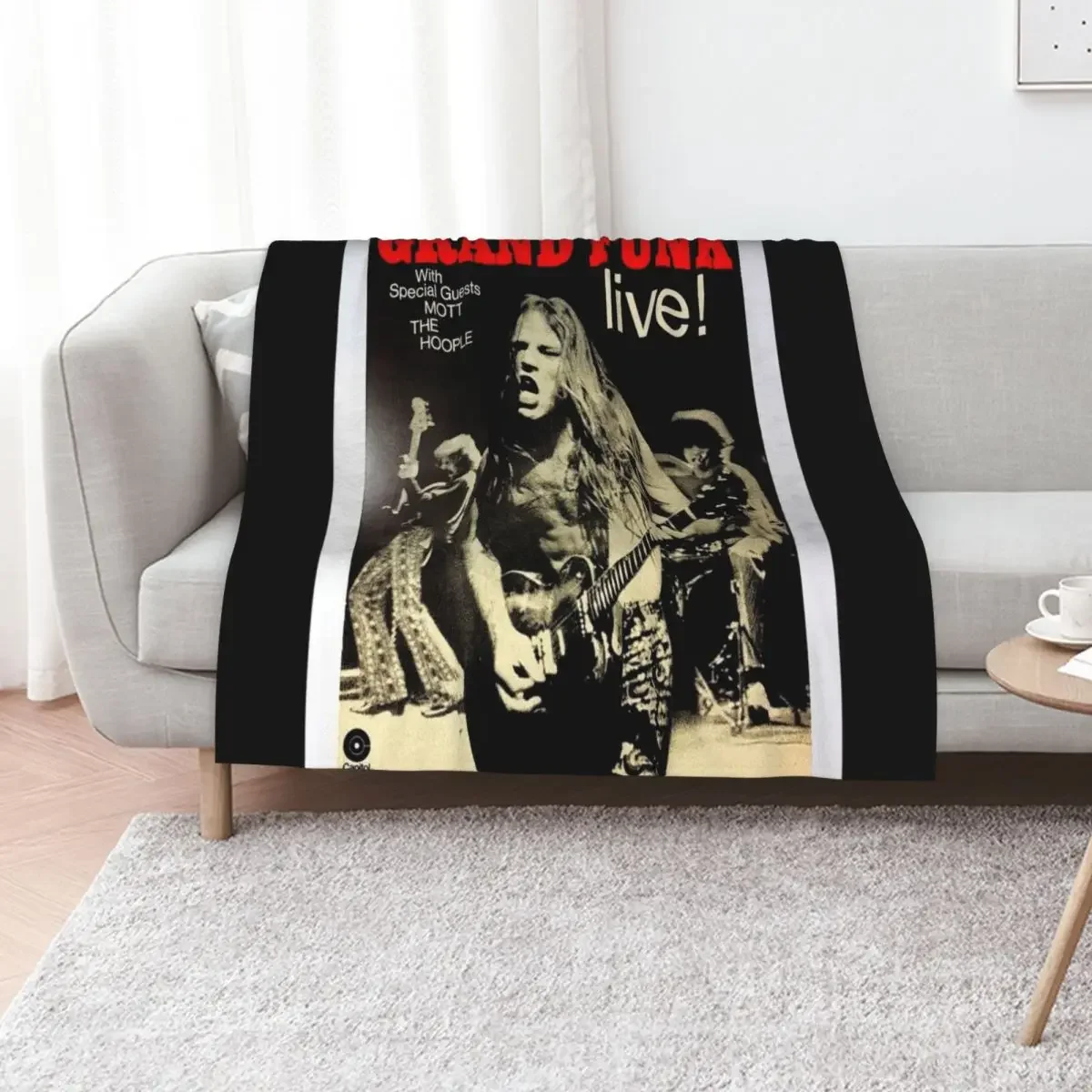 Grand Funk - Concert Poster. Throw Blanket sofa bed heavy to sleep manga Soft Big Blankets
Grand Funk - Concert Poster. Throw Blanket sofa bed heavy to sleep manga Soft Big Blankets