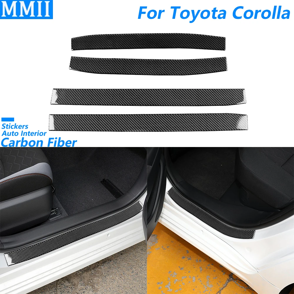 For Toyota Corolla 2019-2024 Carbon Fiber Exterior Door Sill Threshold Panel Decorative Strips Car Accessories Interior Sticker
For Toyota Corolla 2019-2024 Carbon Fiber Exterior Door Sill Threshold Panel Decorative Strips Car Accessories Interior Sticker