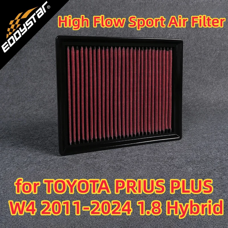 High Flow Sport Air Filter for TOYOTA PRIUS PLUS W4 2011-2024 1.8 Hybrid ZVW40W ZVW41W Washable Racing Intake Filters
High Flow Sport Air Filter for TOYOTA PRIUS PLUS W4 2011-2024 1.8 Hybrid ZVW40W ZVW41W Washable Racing Intake Filters