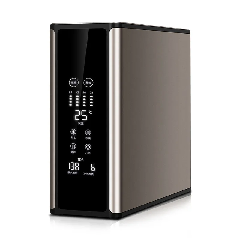 household kitchen direct drinking purifier RO reverse osmosis membrane purifier tap water well water filter
household kitchen direct drinking purifier RO reverse osmosis membrane purifier tap water well water filter
