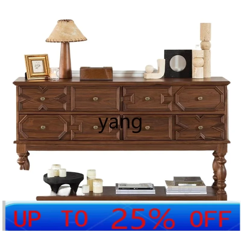 LMMsolid wood entrance cabinet retro home storage living room aisle antique home dining side chest
LMMsolid wood entrance cabinet retro home storage living room aisle antique home dining side chest