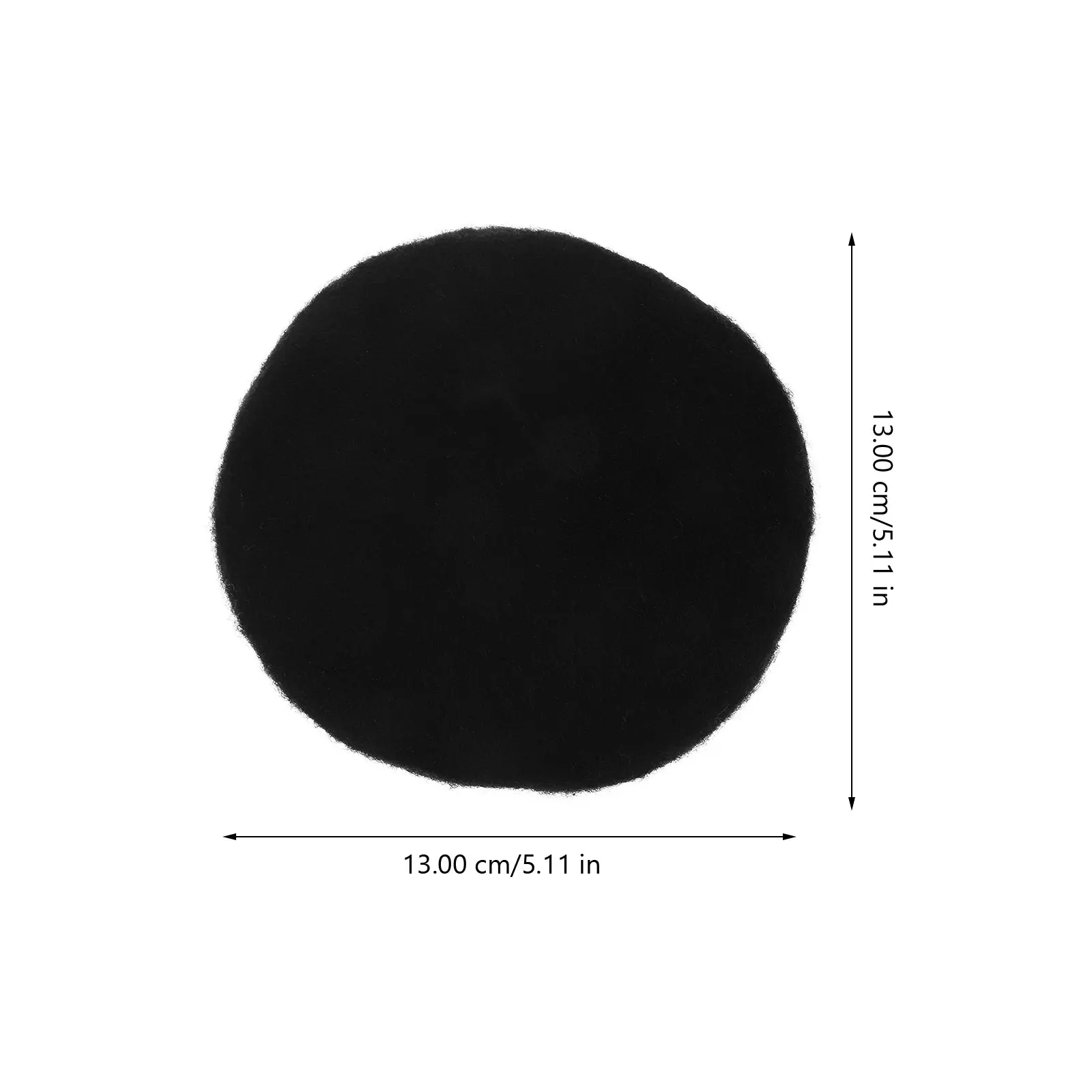 Black Mini Pet Beret Hats Lightweight Comfortable Breathable Adjustable Elastic Band Photo Headwear for Cats Dogs Party Costume 
Black Mini Pet Beret Hats Lightweight Comfortable Breathable Adjustable Elastic Band Photo Headwear for Cats Dogs Party Costume