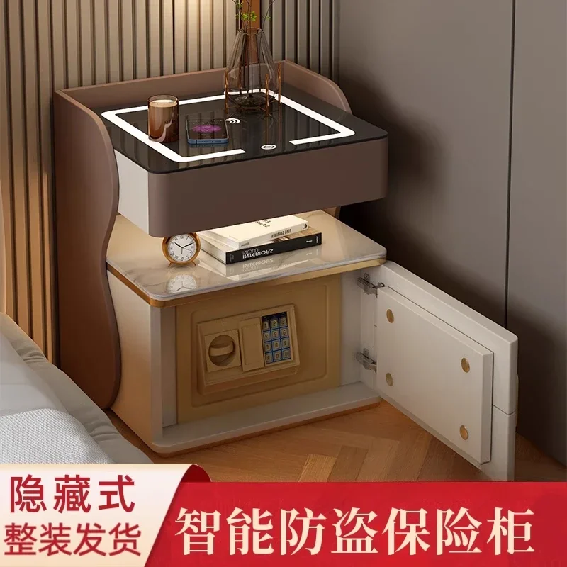 Smart bedside table safe integrated advanced modern simple bedroom home anti-theft multi-function combination lock
Smart bedside table safe integrated advanced modern simple bedroom home anti-theft multi-function combination lock