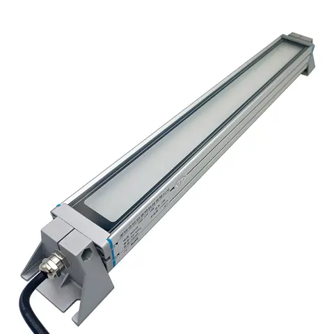 24W 30W LED Industrial Panel Tri-Proof Light CNC Machine Tool Work Lamp Tempered Frosted Glass DC 24V AC 100-250V Hot Sales