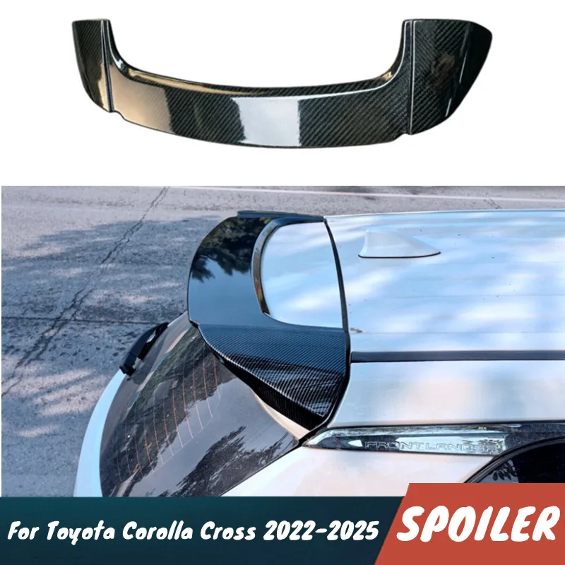 For Toyota Corolla Cross 2022-2025 ABS Plastic Car Rear Trunk Lid Roof Spoiler Wings Body Kit Exterior Tuning Accessories
For Toyota Corolla Cross 2022-2025 ABS Plastic Car Rear Trunk Lid Roof Spoiler Wings Body Kit Exterior Tuning Accessories