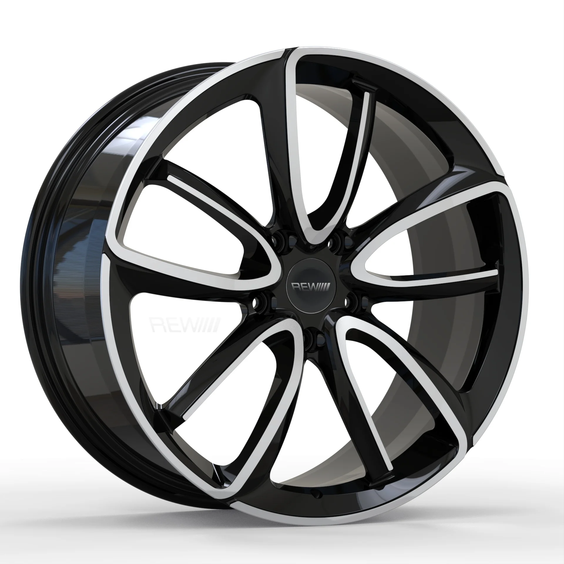 FB0493 21'' New Mold Aluminum Alloy Wheel Spinning Model For SUV Pickup Trailer And Other Cars With Black Finishing
FB0493 21'' New Mold Aluminum Alloy Wheel Spinning Model For SUV Pickup Trailer And Other Cars With Black Finishing