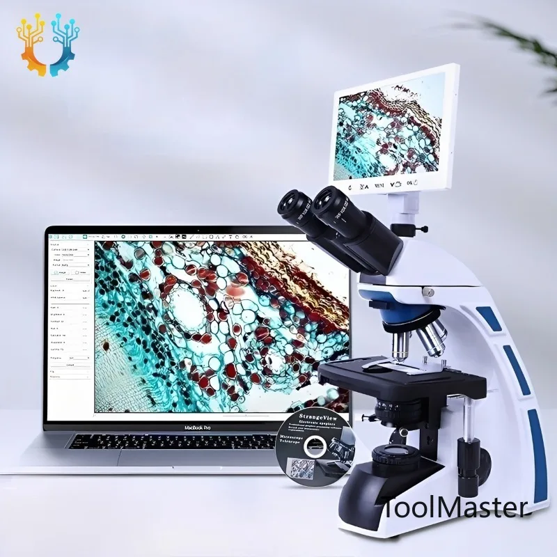 【2026】WEIAI 8.0M 9" HD Display Optics Microscope Lab Research Education Camera-Compatible Trinocular Biological Digital Microsco
【2026】WEIAI 8.0M 9" HD Display Optics Microscope Lab Research Education Camera-Compatible Trinocular Biological Digital Microsco