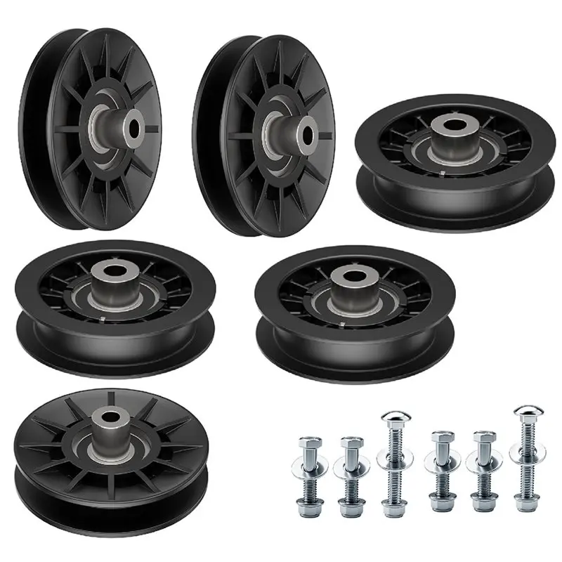 Sep N12R Flat And V-Groove Idler Pulley Replacement Kit(532194326& 532194327) For Riding Lawn Mowers Part Numbers 280-
Sep N12R Flat And V-Groove Idler Pulley Replacement Kit(532194326& 532194327) For Riding Lawn Mowers Part Numbers 280-