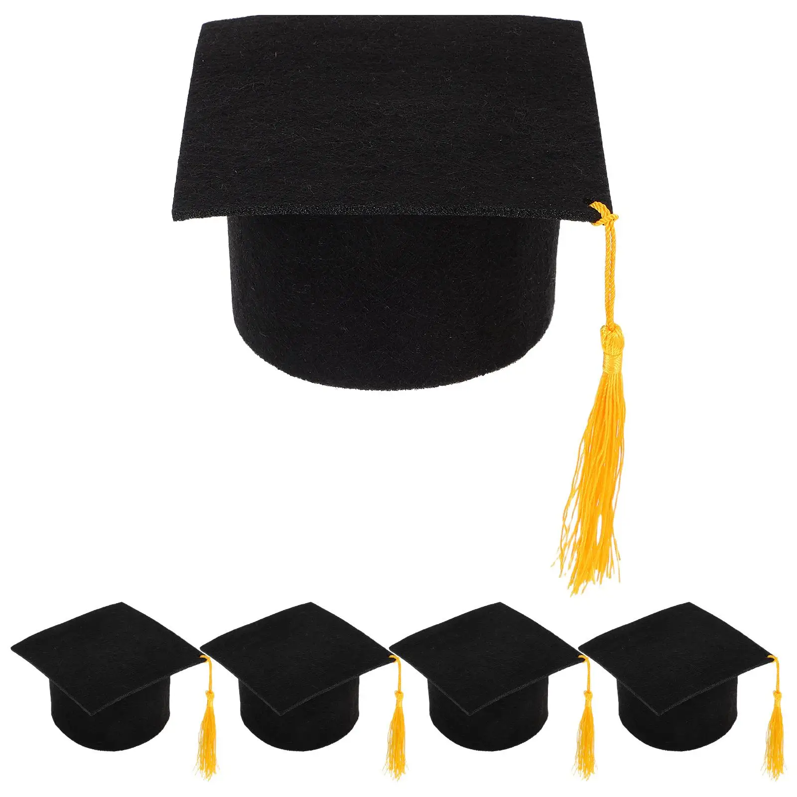 5 Pcs Graduation Hats Mini Party Decorations Lightweight School Graduation Party Caps School Supplies Season Accessories
5 Pcs Graduation Hats Mini Party Decorations Lightweight School Graduation Party Caps School Supplies Season Accessories