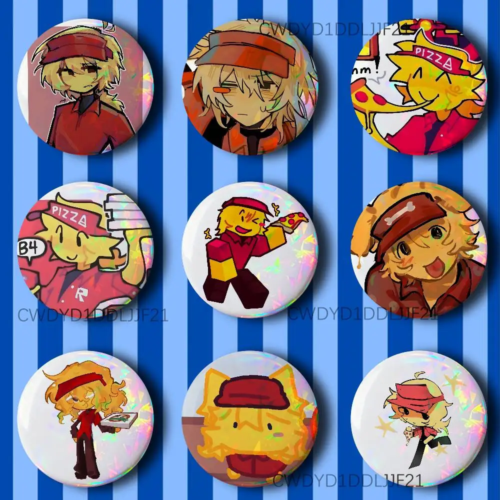 E-Elliot Anime Pizza Button Pins Tinplate Brooches Cartoon Creative Badge for Backpack Clothes Decor
E-Elliot Anime Pizza Button Pins Tinplate Brooches Cartoon Creative Badge for Backpack Clothes Decor