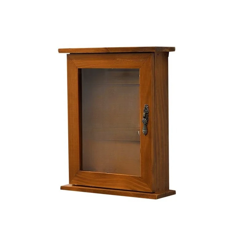 Solid wood entrance storage door key box Chinese style hanging key wall hanging box Creative wall decoration rack
Solid wood entrance storage door key box Chinese style hanging key wall hanging box Creative wall decoration rack