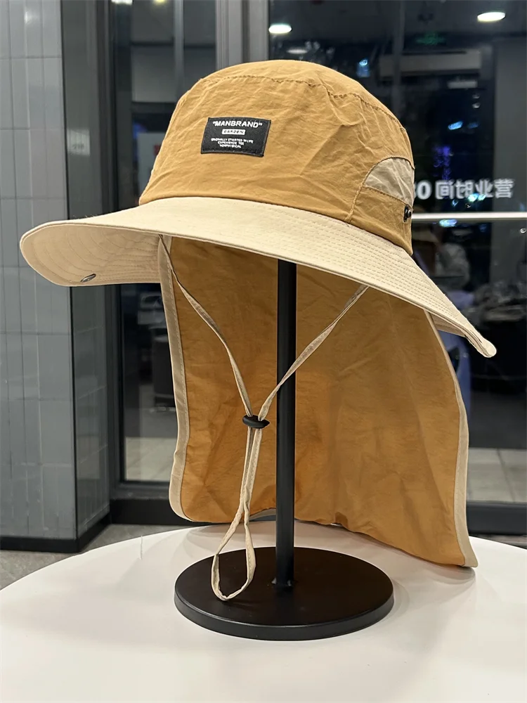 Outdoor hiking cap men's and women's summer thin quick-drying sun hat big-brimmed fishing hat 
Outdoor hiking cap men's and women's summer thin quick-drying sun hat big-brimmed fishing hat
