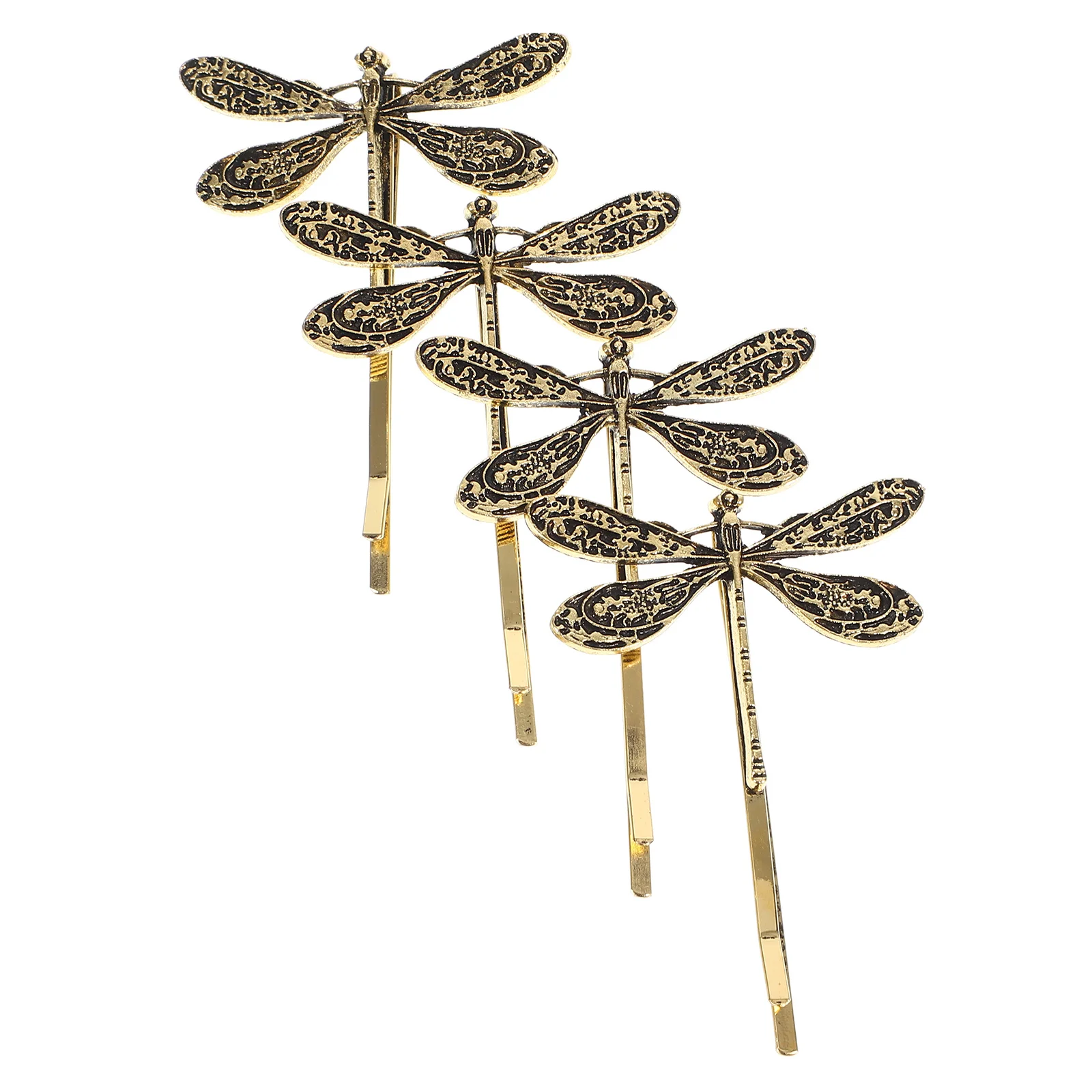 4Pcs Vintage Metal Dragonfly Hair Clips Decorative Hairpins for Women Stylish Hair Accessories Party Celebration Daily Wear
4Pcs Vintage Metal Dragonfly Hair Clips Decorative Hairpins for Women Stylish Hair Accessories Party Celebration Daily Wear