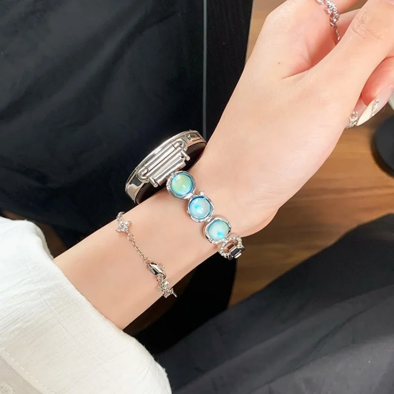 Aurora Bead Bracelet for Huawei GT5/GT5 Pro/GT4/GT2/3/4 with 22mm/20mm/18mm fashion bands
Aurora Bead Bracelet for Huawei GT5/GT5 Pro/GT4/GT2/3/4 with 22mm/20mm/18mm fashion bands