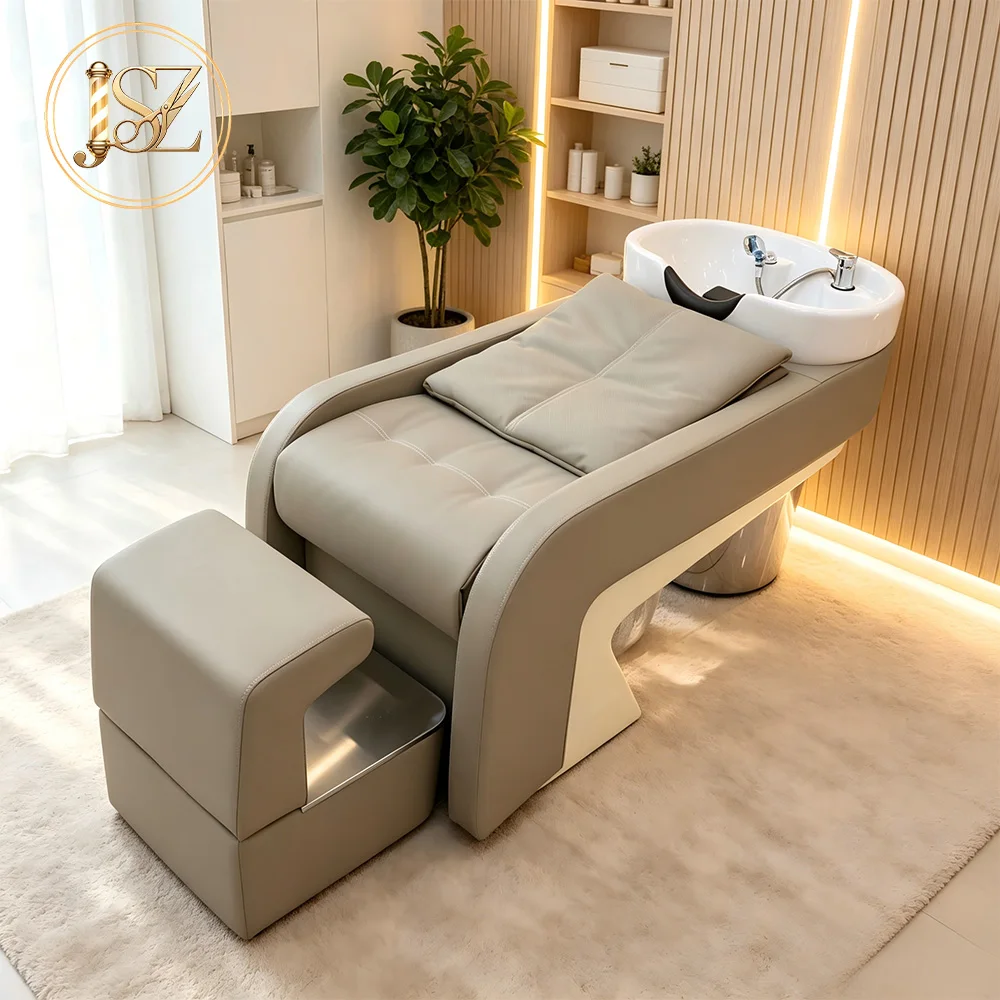 Salon Hair Wash Basin Furniture Synthetic Leather Shampoo Chair Bed Wholesale Factory Supply Head Spa Bed
Salon Hair Wash Basin Furniture Synthetic Leather Shampoo Chair Bed Wholesale Factory Supply Head Spa Bed