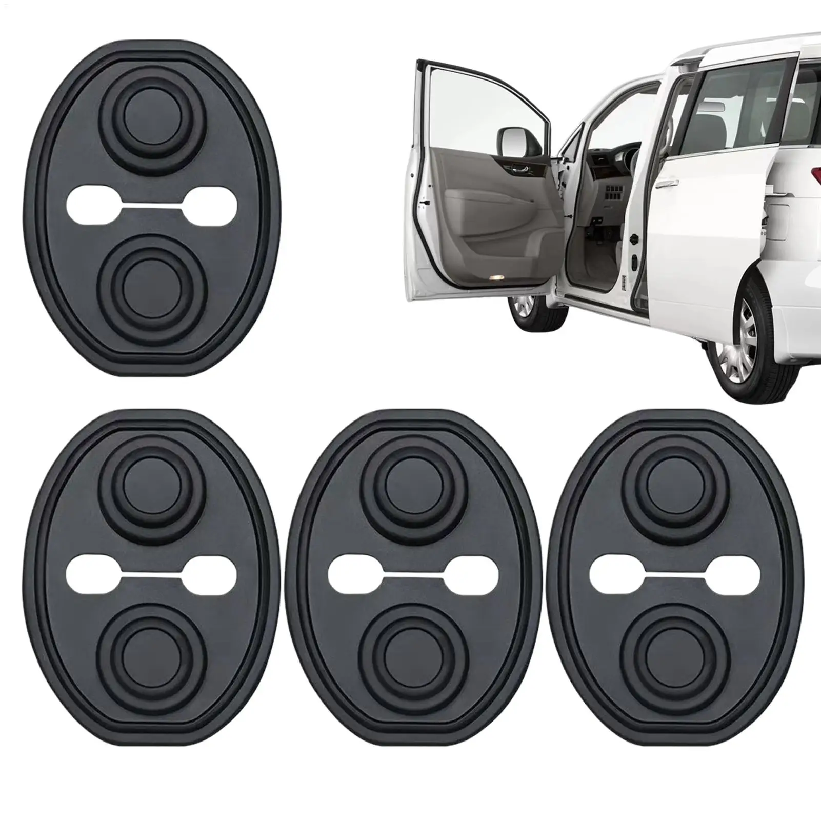 Silicone Car Door Lock Guard Guard Stopper Door Lock Buckle Cover Multifunctional Shock Absorption Cushion Stable Exterior
Silicone Car Door Lock Guard Guard Stopper Door Lock Buckle Cover Multifunctional Shock Absorption Cushion Stable Exterior
