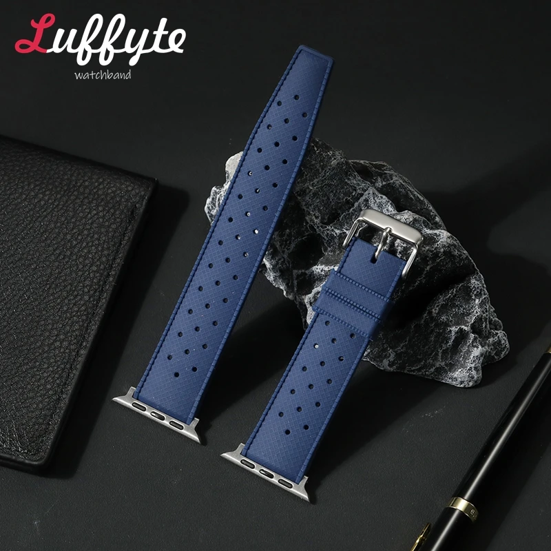 Breathable Silicone Strap for Apple Watch 10-1 SE Ultra 2 Wristwatch Band for Iwatch 49/46/45/44/42/41/40/38mm Wrist Bracelets
Breathable Silicone Strap for Apple Watch 10-1 SE Ultra 2 Wristwatch Band for Iwatch 49/46/45/44/42/41/40/38mm Wrist Bracelets