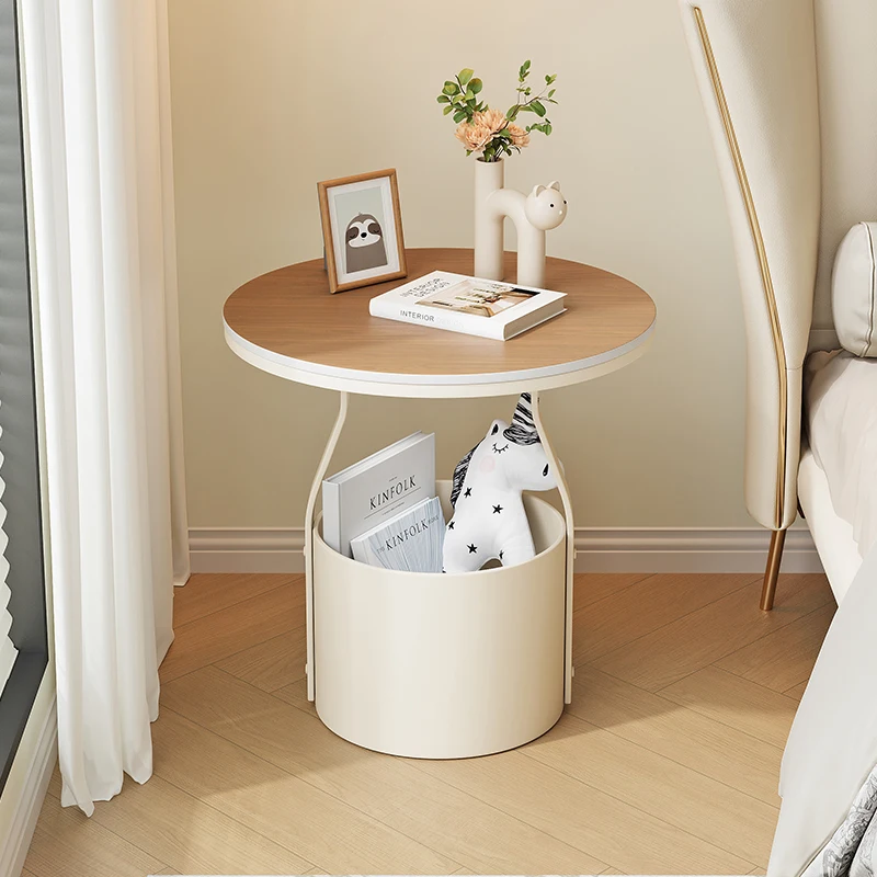 Round Iron Bedside Table Light Luxury High-Grade Stone Plate Side Table Storage Rack Simple Modern
Round Iron Bedside Table Light Luxury High-Grade Stone Plate Side Table Storage Rack Simple Modern