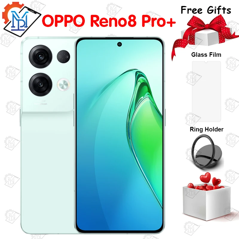 Original OPPO Reno 8 Pro+ 5G Mobile Phone 6.7" Screen 8GB+256GB Dimensity 8100-Max Android 12 Fast Charging 80W NFC Smartphone
Original OPPO Reno 8 Pro+ 5G Mobile Phone 6.7" Screen 8GB+256GB Dimensity 8100-Max Android 12 Fast Charging 80W NFC Smartphone