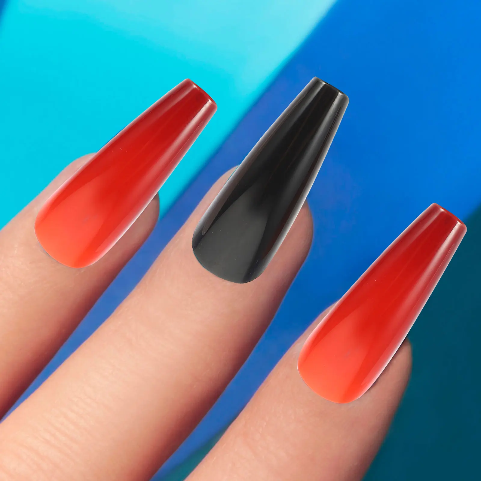 400 Pcs False Nails Full Cover Resin Long Artificial Women Fake Nail Tips Suitable Salon Home Use Durable Nail Fashion
400 Pcs False Nails Full Cover Resin Long Artificial Women Fake Nail Tips Suitable Salon Home Use Durable Nail Fashion