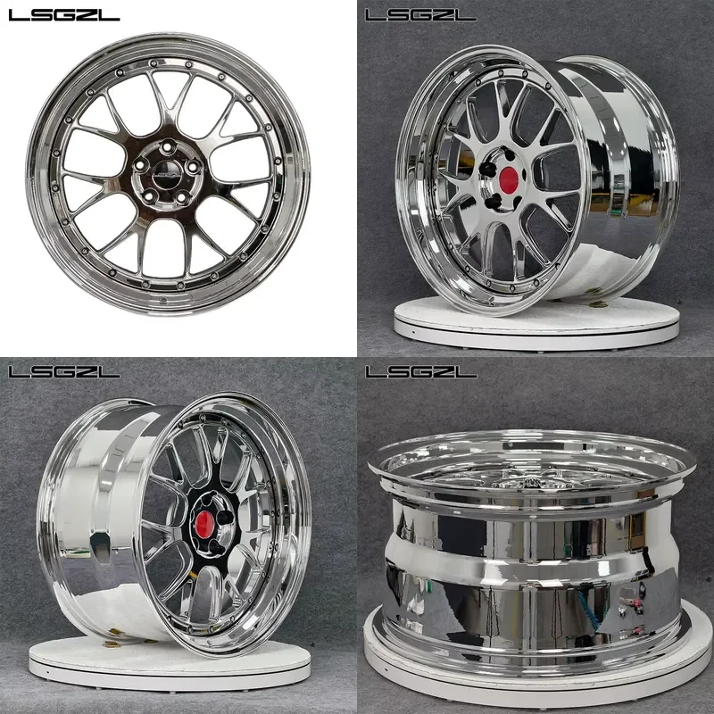 i LSGZL Custom 2 Piece Chrome 17-24 Inch 5x112 5x120 5x114.3 Forged Wheels for for Chrome Deep Dish Forged Alloy
i LSGZL Custom 2 Piece Chrome 17-24 Inch 5x112 5x120 5x114.3 Forged Wheels for for Chrome Deep Dish Forged Alloy