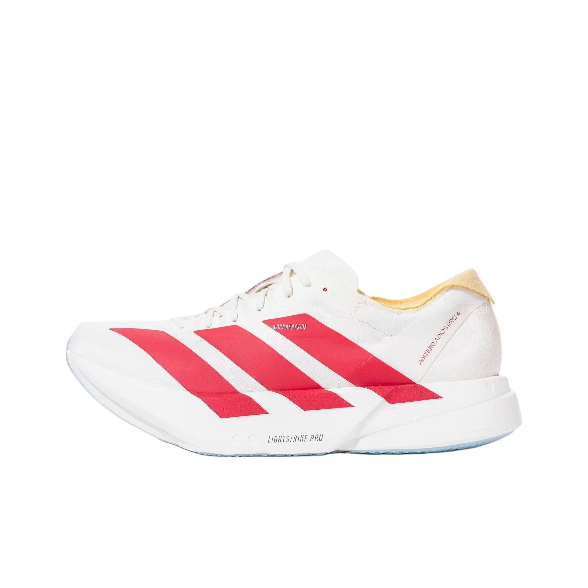 Adidas Adizero Adios Pro 4 Coverage Thermal Rebound Low top Marathon Long Distance Running Shoes Men's White Red JR4542
Adidas Adizero Adios Pro 4 Coverage Thermal Rebound Low top Marathon Long Distance Running Shoes Men's White Red JR4542