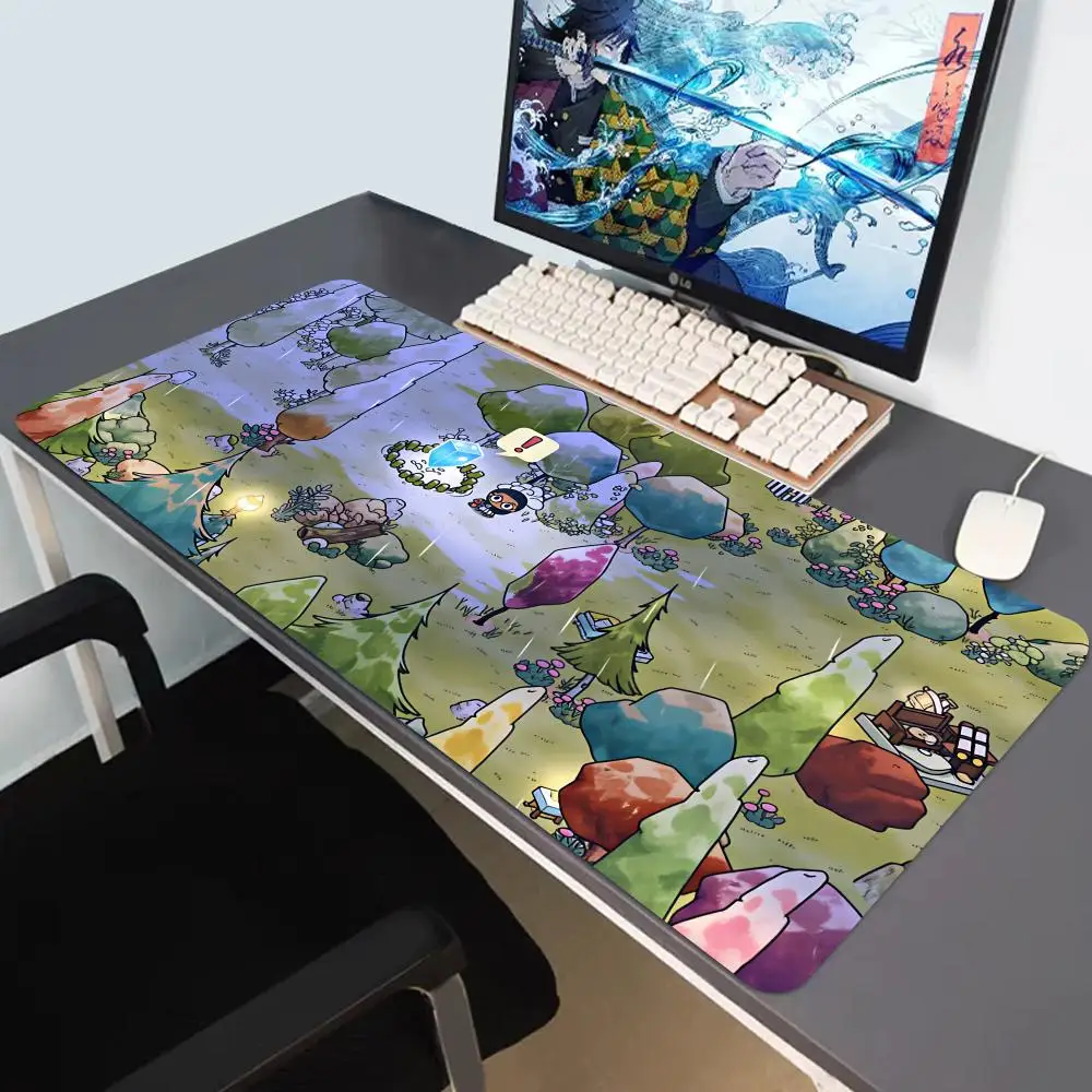 HYBXAXC Fantasy Game World Map Mouse Pad Gaming Desk Mat Non-Slip Rubber Base for Office Laptop
HYBXAXC Fantasy Game World Map Mouse Pad Gaming Desk Mat Non-Slip Rubber Base for Office Laptop