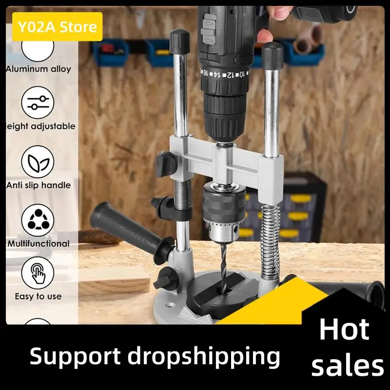 Y02A Drill Guide Attachment For Precise Straight Holes, Universal Hand Drill Adapter With Bench Clamp Electric Repair
Y02A Drill Guide Attachment For Precise Straight Holes, Universal Hand Drill Adapter With Bench Clamp Electric Repair
