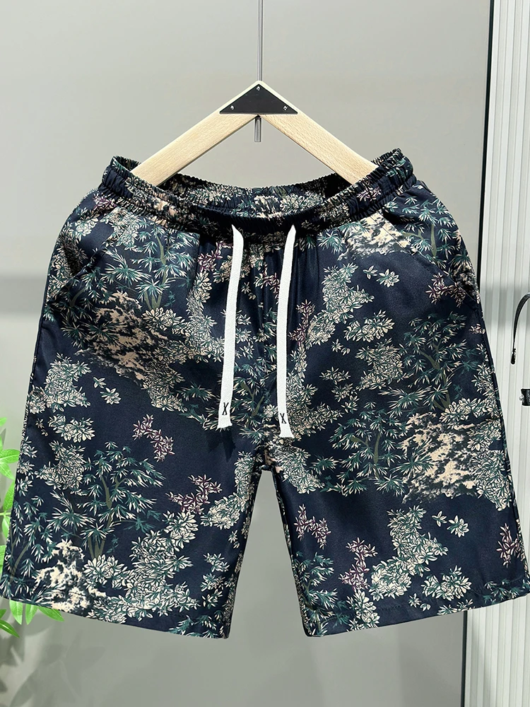 Men's Summer Casual orts Breathable Lightweight Beachwear Five-Quarter Length Faionable Urban Sle Polyester Elastic Fiber
Men's Summer Casual orts Breathable Lightweight Beachwear Five-Quarter Length Faionable Urban Sle Polyester Elastic Fiber