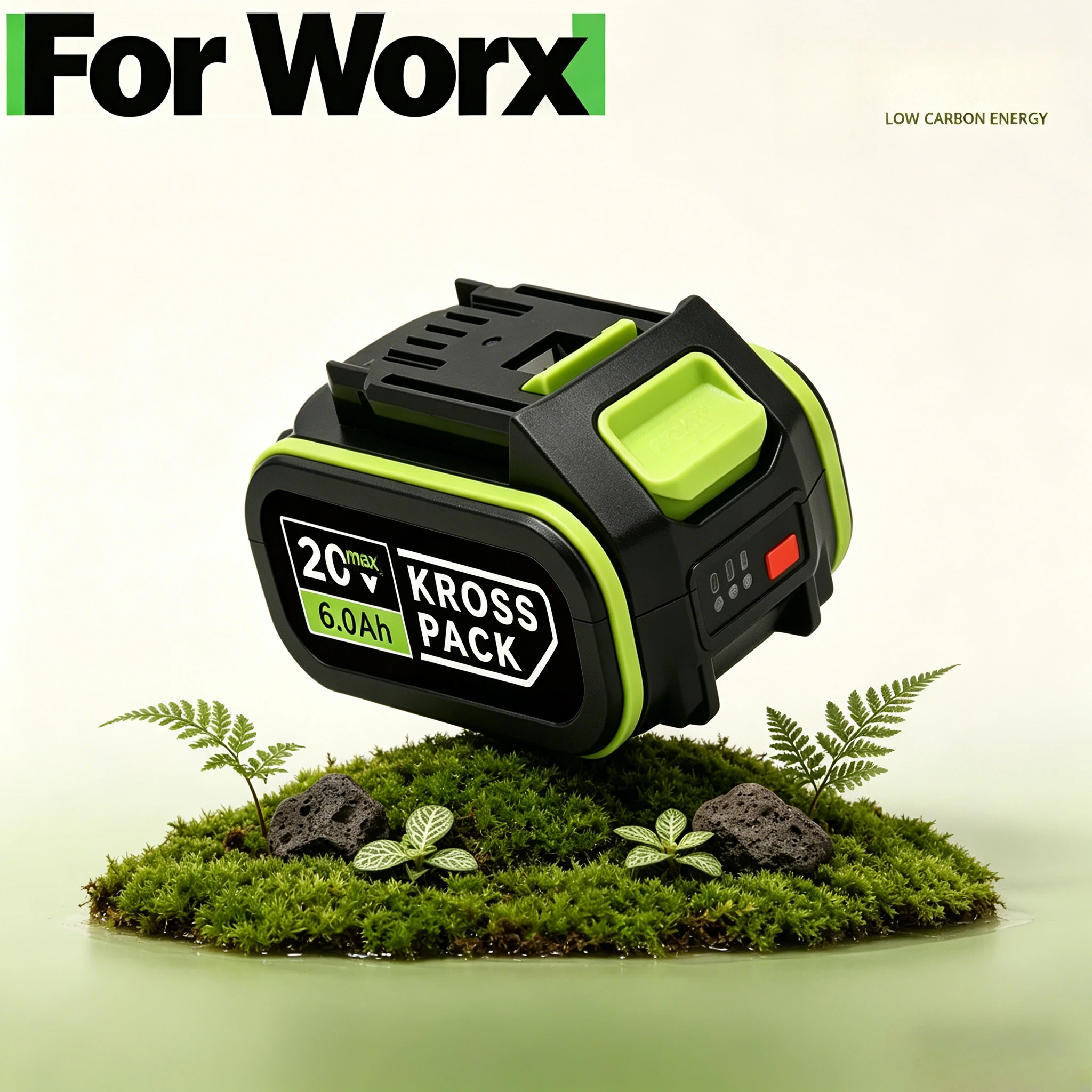 Multi-Protection For Worx 20V Battery 6.0Ah 8.0Ah 18650 Safe Li-ion Battery for Worx 20V Power Share Home Daily Use Tools
Multi-Protection For Worx 20V Battery 6.0Ah 8.0Ah 18650 Safe Li-ion Battery for Worx 20V Power Share Home Daily Use Tools
