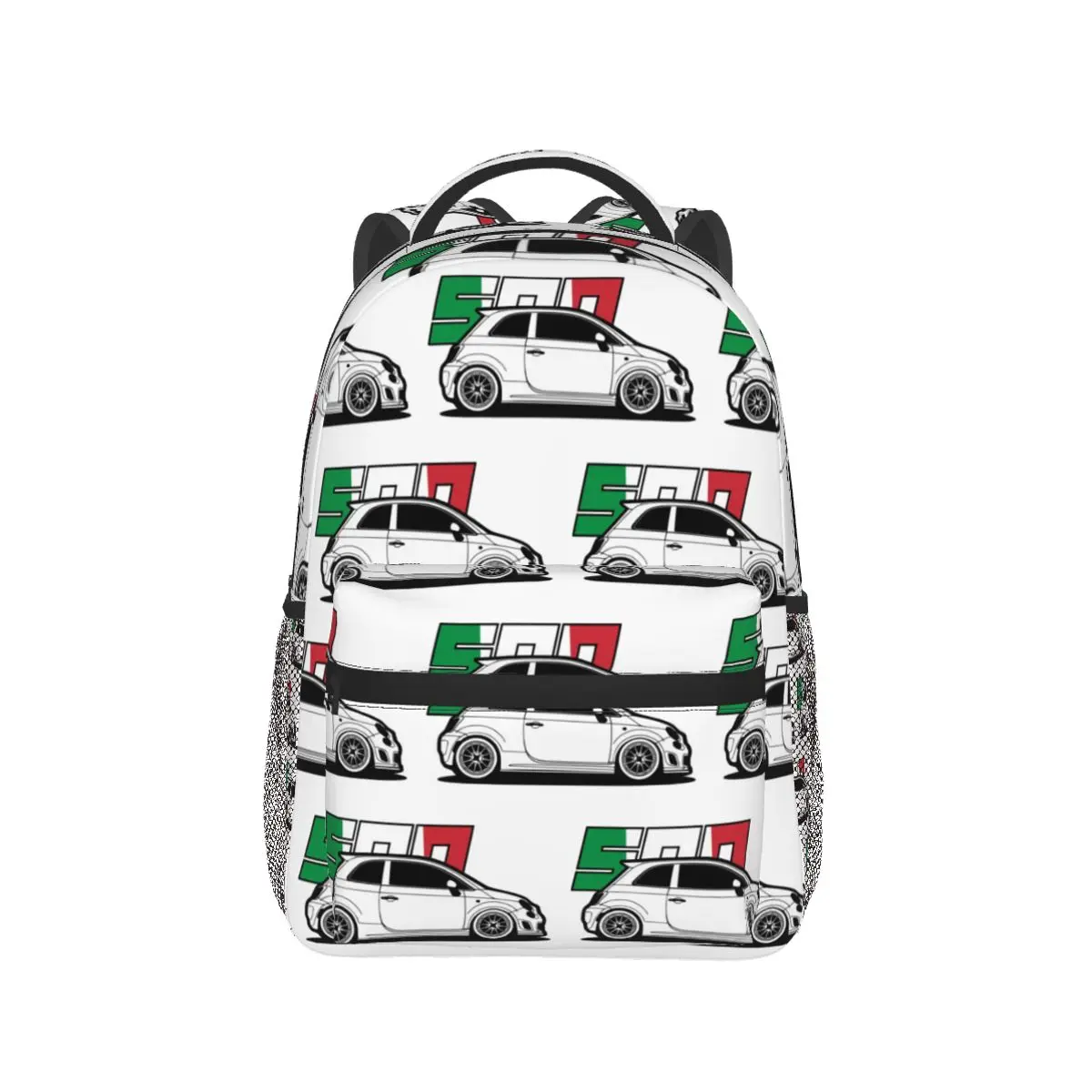 Fiat 500 Abarth Backpack Hot Sale Daypack Large Capacity Kids BookBag School Bag Shoulder Bags for Men Women
Fiat 500 Abarth Backpack Hot Sale Daypack Large Capacity Kids BookBag School Bag Shoulder Bags for Men Women