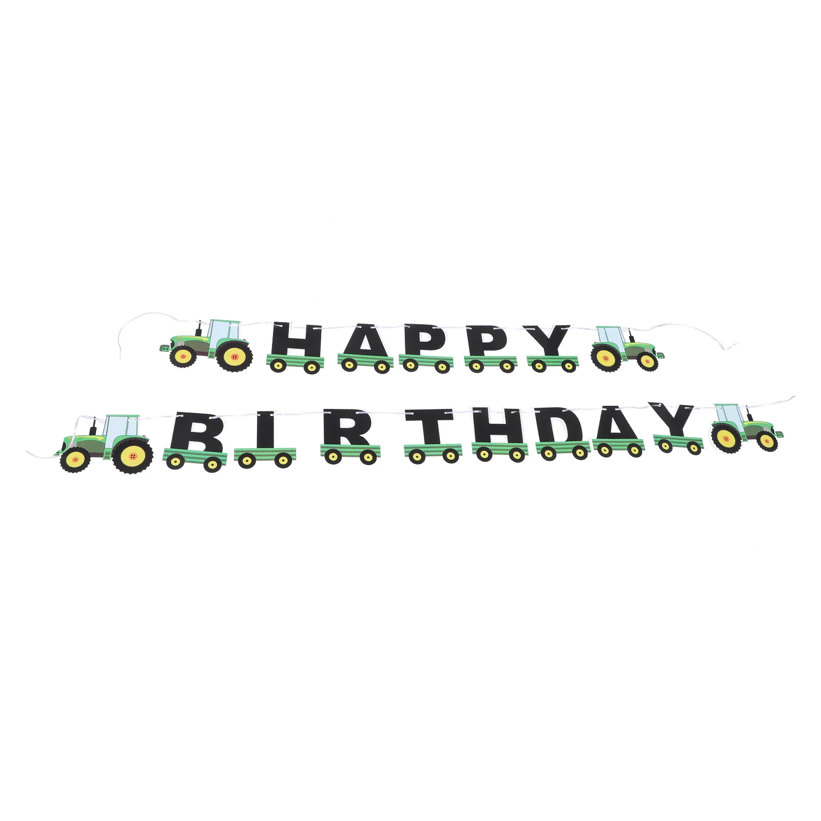 Happy Birthday Banner Tractor Garland Decorations Bunting Party Supplies Props Elderly
Happy Birthday Banner Tractor Garland Decorations Bunting Party Supplies Props Elderly