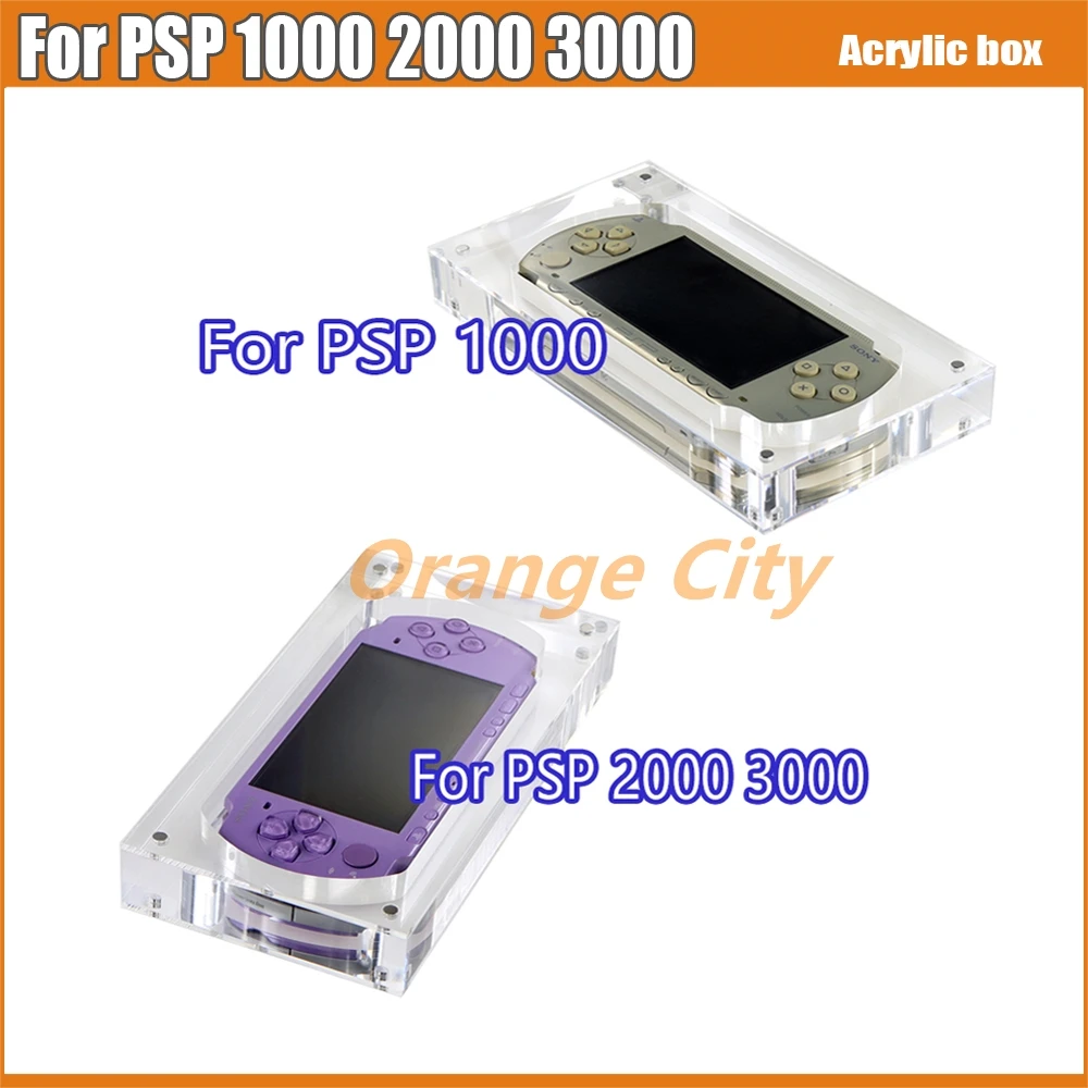 1PC Transparency Acrylic Box Magnetic Cover Case For PSP 1000 Game Console Storage Box for PSP 2000 3000
1PC Transparency Acrylic Box Magnetic Cover Case For PSP 1000 Game Console Storage Box for PSP 2000 3000