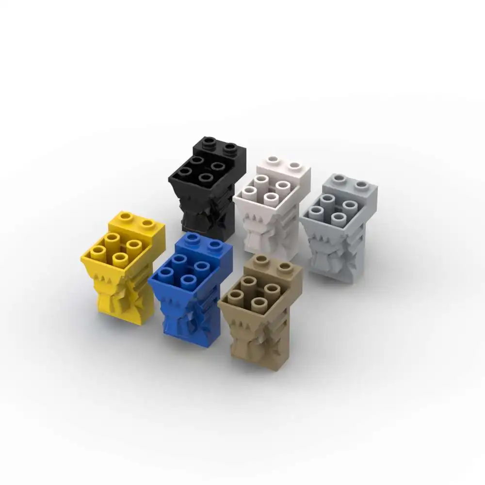 MOC 10 шт. головоломка частицы 30274 голова льва 2x3x3 с вырезами Набор строительных блоков уличный вид замок настенная плитка игрушка Прямая поставка
MOC 10 шт. головоломка частицы 30274 голова льва 2x3x3 с вырезами Набор строительных блоков уличный вид замок настенная плитка игрушка Прямая поставка