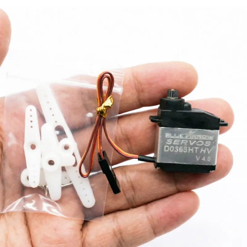 Blue Arrow D0363HTMG V4.0 6.5g High Voltage Digital Servo All Metal Gear
Blue Arrow D0363HTMG V4.0 6.5g High Voltage Digital Servo All Metal Gear