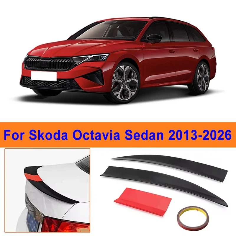 For Skoda Octavia Sedan 2013-2026 3-Section ABS Rear Trunk Spoiler 115-125cm Adjustable Sports Decor Top Wing Car Exterior Parts
For Skoda Octavia Sedan 2013-2026 3-Section ABS Rear Trunk Spoiler 115-125cm Adjustable Sports Decor Top Wing Car Exterior Parts