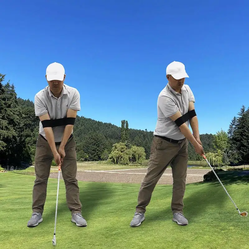 Golf Trainer Arm Band Elastic Golf Training Band Posture Motion Correction Aid For Hand Positioning Improve Your Game
Golf Trainer Arm Band Elastic Golf Training Band Posture Motion Correction Aid For Hand Positioning Improve Your Game