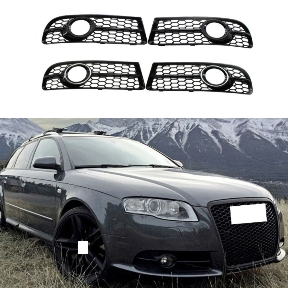 Front bumper fog lamp cover 8E0807681F 8E0807682F For Audi A4 B7 Sports version 2006-2008
Front bumper fog lamp cover 8E0807681F 8E0807682F For Audi A4 B7 Sports version 2006-2008