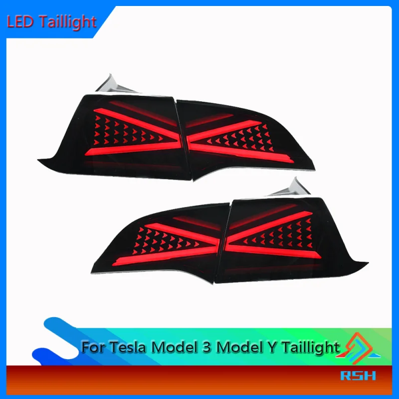 Tail Light Assembly For Tesla Model 3 & Model Y Taillight Upgrade LED Running Lights Sequential Turn Signals Rear Light
Tail Light Assembly For Tesla Model 3 & Model Y Taillight Upgrade LED Running Lights Sequential Turn Signals Rear Light
